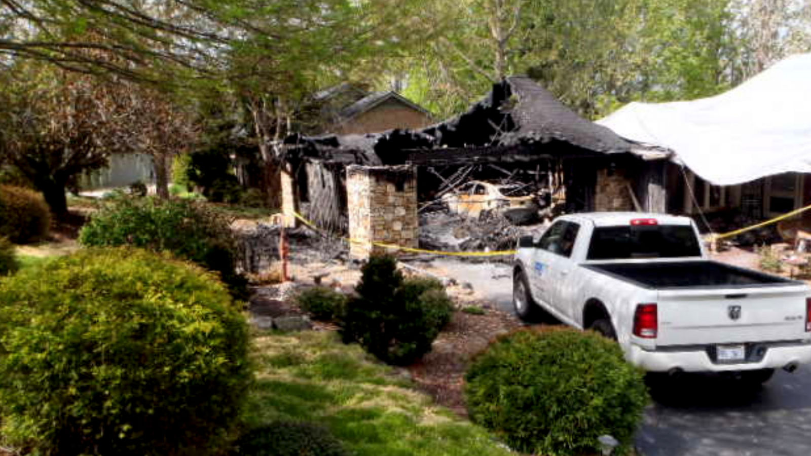 House Fire - Garage Before